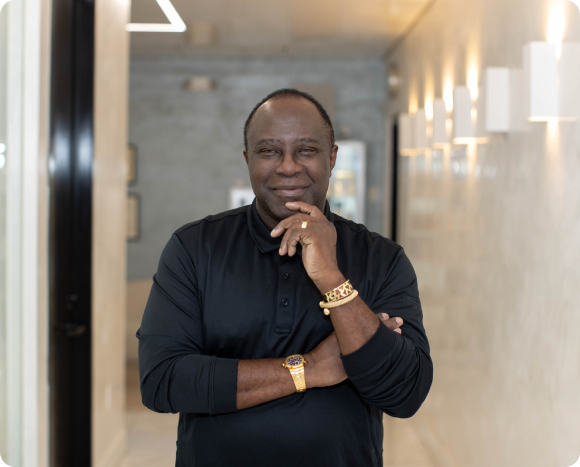 Dr. Bankole A. Johnson professional portrait