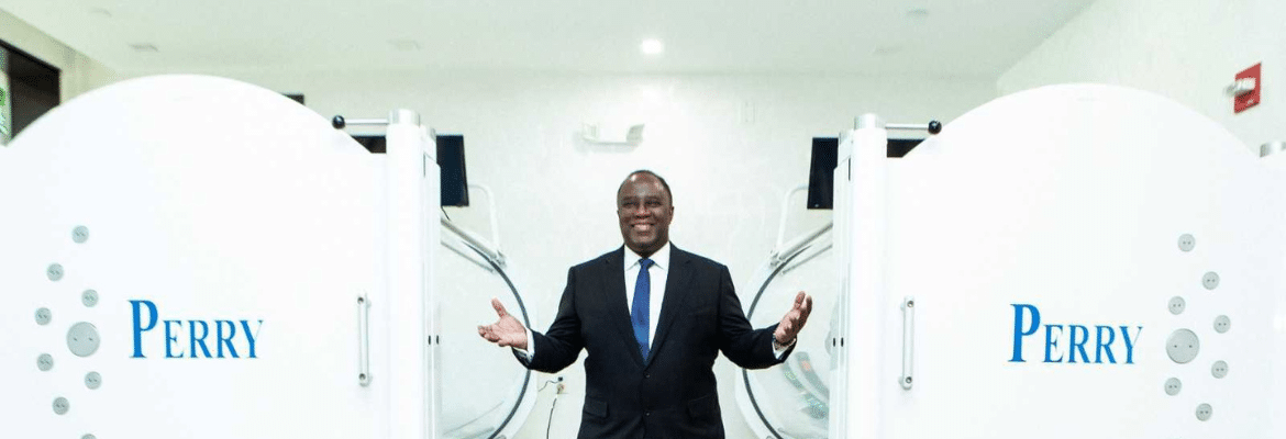 Dr. Johnson presenting neuroscience research findings