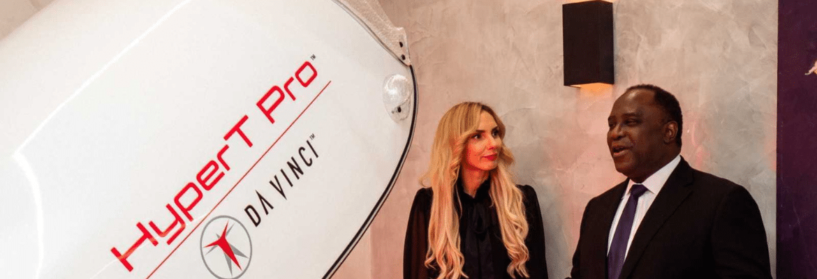 Dr. Johnson working in neuroscience laboratory